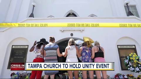 Tampa church plans unity prayer service in response to the hatred and violence in Charlottesville