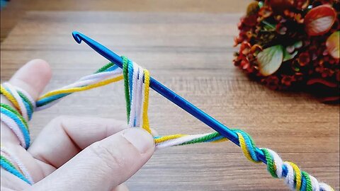 ✅️How to crochet simple bracelet