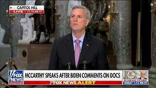 Kevin McCarthy: Congress Has To Investigate Biden's Classified Documents