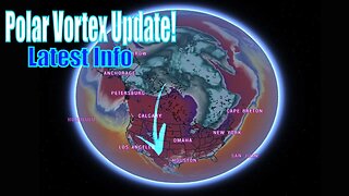 Latest Polar Vortex Update & Major Snowstorms Coming! - The WeatherMan Plus