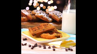 Chocolate Chip Waffle Cookies [GMG Originals]