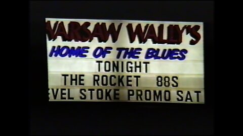 THE ROCKET 88s - LIVE at WARSAW WALLY'S - PART 1