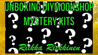 Unboxing 3 Riikka Riekkinen Mystery Kits From DIYmoonshop