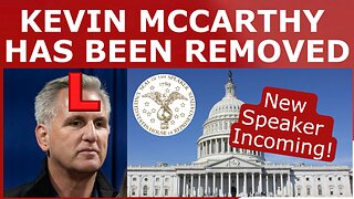 BREAKING: Kevin McCarthy OUSTED as Speaker of the House by Matt Gaetz