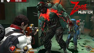 Zombie Hunter | Man, what a sinister zombie, I almost became zombie food