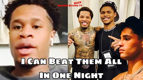 Devin Haney Made This Bold Claim About: Tank Davis, Shakur Stevenson & Ryan Garcia!