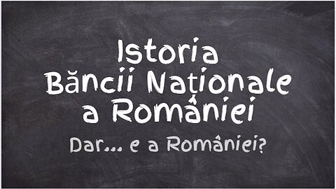 BNR este banca românilor?