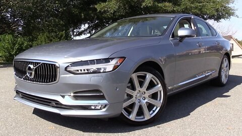 2017 Volvo S90 T6 Inscription - Start Up, Road Test & In Depth Review