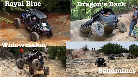 Royal Blue Widow Maker, Dragons Back and Sand Mines. YXZ/RZR’s.