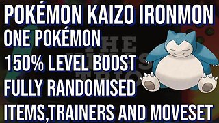 SOSO THE SNORLAX IS RUNNING! LETS GET THIS WIN FOR A CHANNEL OG! Pokemon Kaizo Ironmon FireRed!!