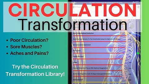 Transforming Circulation - Using Frequencies for Circulatory Stress Disturbance