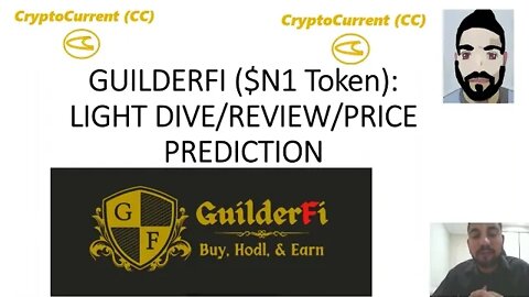 GUILDERFI.IO Autocompound Staking; 111,888% APY on BNB: Light Dive/Review/Price Prediction-N1 token