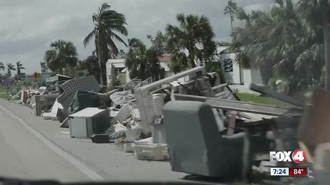 What happens To hurricane debris?