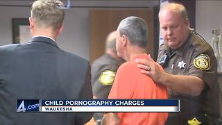 Waukesha man faces child porn charges