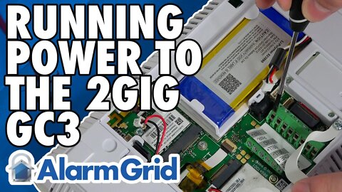 Running Power to a 2GIG GC3 or GC3e