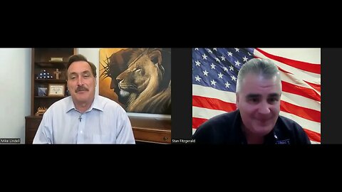 Mike Lindell interviews with Stan Fitzgerald Veterans for Trump covering the Lindell Offense Fund