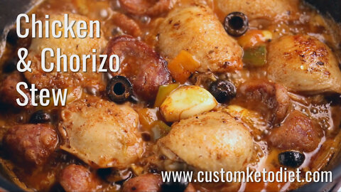 Keto Chicken & Chorizo Stew