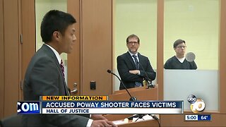 Accused Poway shooter faces victims