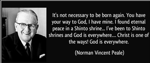 Sir Norman Vincent Peale was Donald Trump's 33° Scottish Rite Freemason Pastor