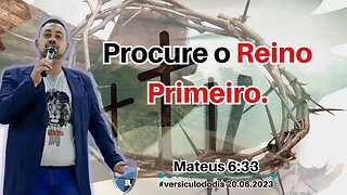 Busque primeiro o Reino de Deus