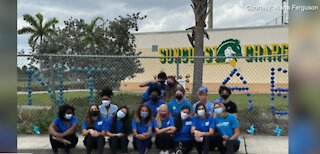 Students bring awareness to child abuse