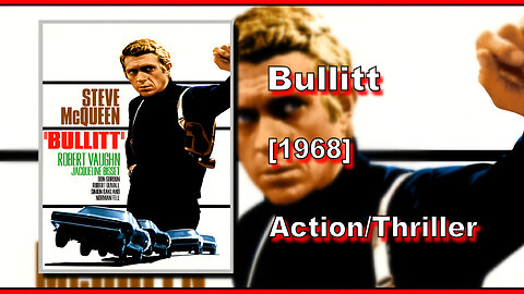 Bullitt (1968) | ACTION/THRILLER | FULL MOVIE