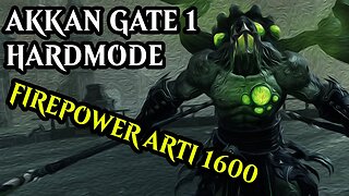 💀 Akkan Hard mode Gate 1 💀 1600 Firepower Enhancement Artillerist Lost Ark 💥