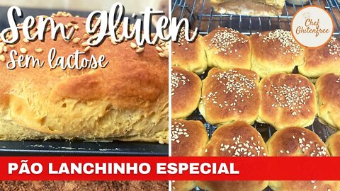 Pão Lanchinho Especial - Sem Glúten e Sem Lactose