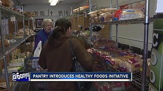 St. Vincent de Paul Food Pantry staff introduce healthy foods initiative
