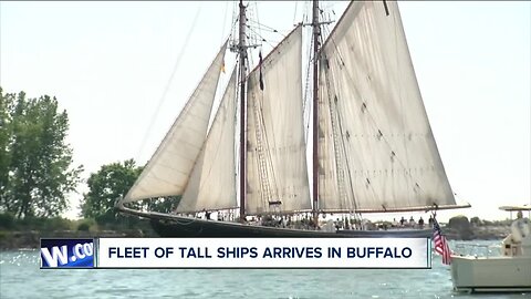 The Tall Ships are docked and ready for visitors