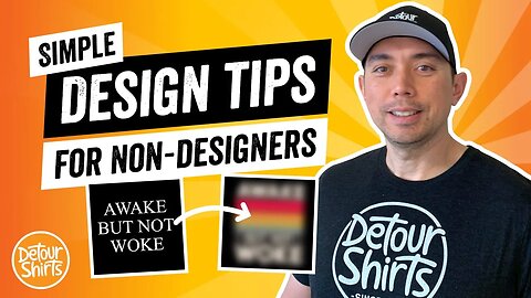 Easy T-Shirt Design Tips for Non-Designers - How to Go From Beginner to Pro Fast & Increase Sales