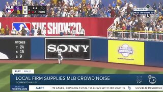 Local firm to supply MLB crowd noise during season