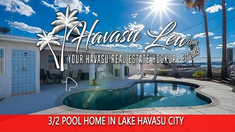Lake Havasu Pool Home 1859 Felicidad Dr MLS 1023829