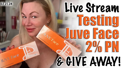 Live Testing Juve Face 2% PN, and GIVEAWAY! AceCosm | Code Jessica10 Saves you money