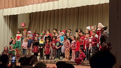 Ana's kindergarten concert