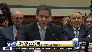 Michael Cohen says President Trump has lied