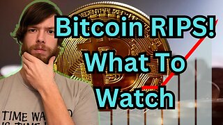 Bitcoin RIPS! What To Watch E374 #crypto #grt #xrp #algo #ankr #btc #crypto
