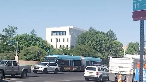 No Busses On Central In Nob Hill Albuquerque Today!!!