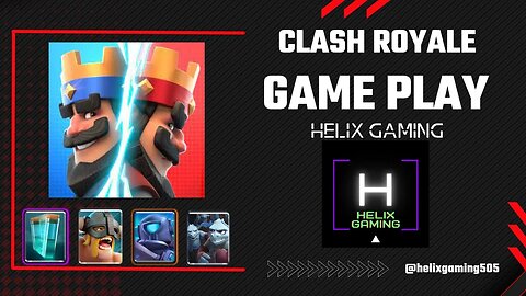 Clash Royale - Game Play Deck Elite Barbarian+Mini Pekka #1 @helixgaming505