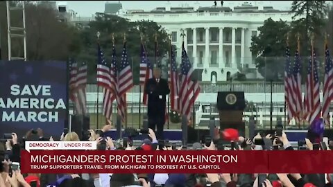 Trump supporters talk about capitol chaos and say history is still in the making