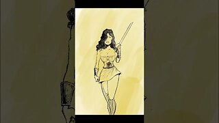 “Wonder Woman Golden Girl.” #art #drawing #wonderwoman