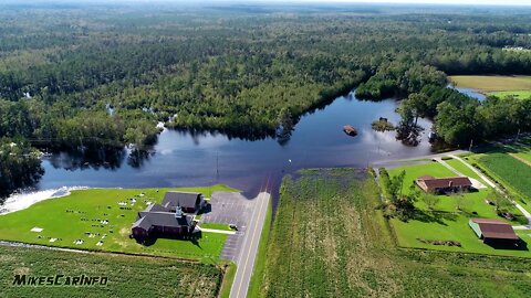 Drone: Hurricane Florence HWY 905 Flood