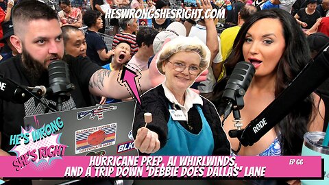 Hurricane Prep, AI Whirlwinds, and A Trip Down 'Debbie Does Dallas' Lane - HWSR Ep 66