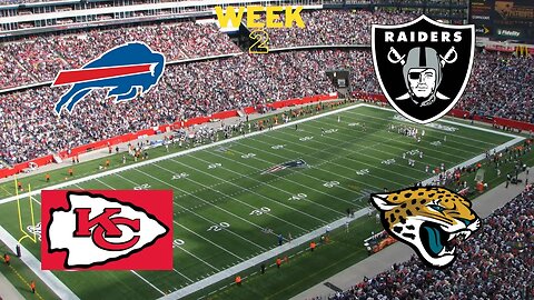 Week 2 NFL Picks - Can the Buffalo Bills and Kansas City Chiefs Bounce Back?