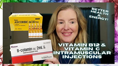 Vitamin B12 & Vitamin C Intramuscular Injections | Discount Codes in Video 🛍