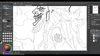 Lets Draw A Rasta Character In CLIP STUDIO PAINT, SPEEDART VIDEO