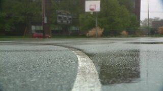 Basketball hoops reinstalled at Madison Park following 2 shootings