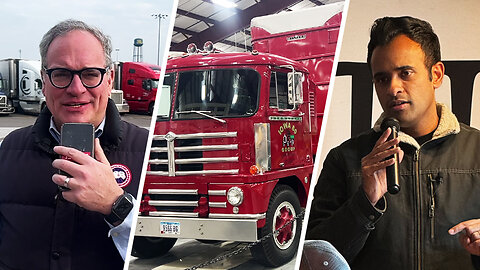 Republican presidential primary rolls into the world's largest truck stop, Iowa 80