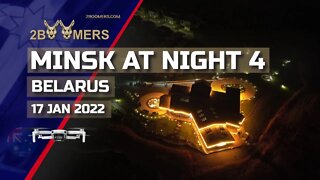 MINSK AT NIGHT 4 - 17TH JANUARY 2022 - DJI AIR 2S