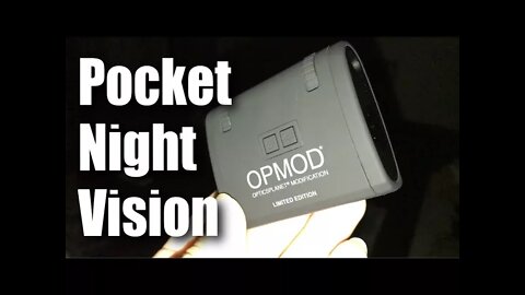 Carson OPMOD DNV 1.0 Limited Edition MiniAura Digital Night Vision Pocket Monocular Review